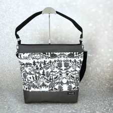 Tasche Mona mit Scherenschnitt-Sujet anstelle der Stickerei