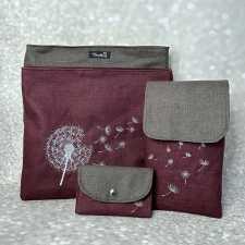 Tuana ist eine schlanke Tasche aus beschichteter Leinen